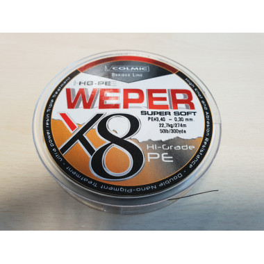 Colmic Weper - PE 8X - Grey - 150Yds