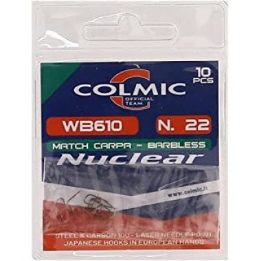 Modelo Anzol Colmic - Nuclear WB610 - (10pcs)